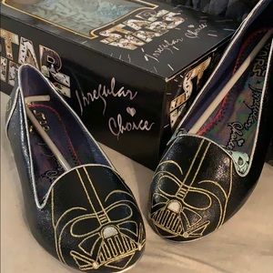 Irregular Choice STAR WARS Darth Vader flats